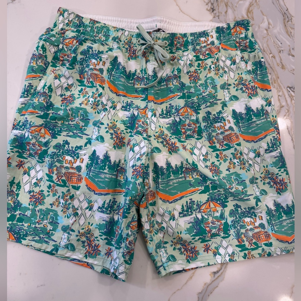 Lands' End Men’s Swim Shorts NWOT